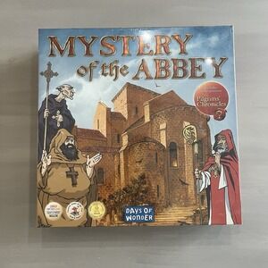 Days of Wonder Mystery of the Abbey + Pilgrims Chronicles Expansion NEW SEALED